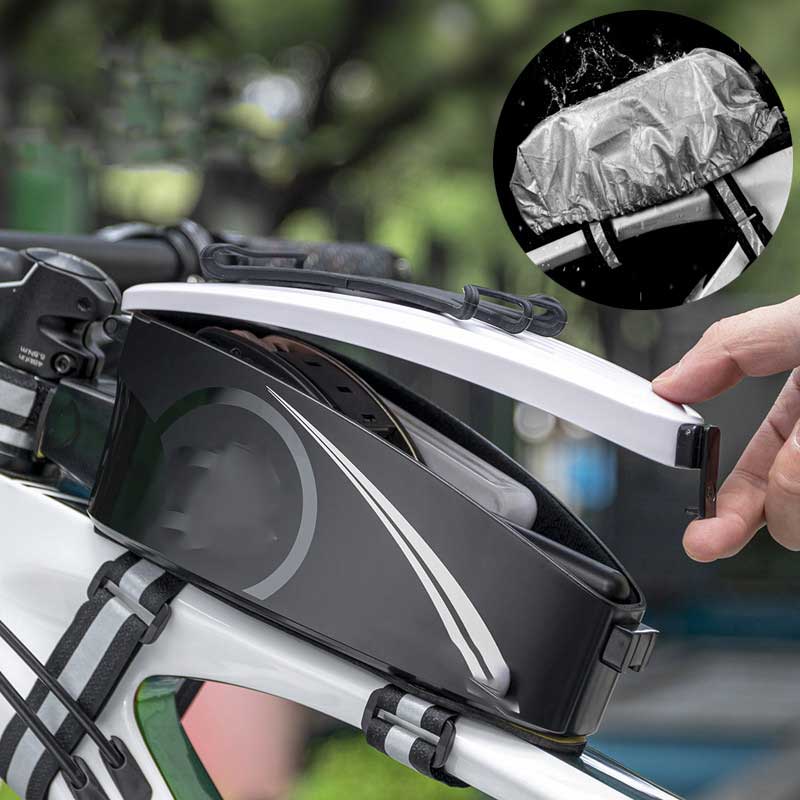 bicycle commuter bag-Bike Phone Frame Bag Bike Phone Mount Bag Bike