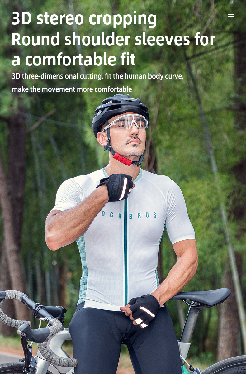 new jersey weather breathable sustainable for cycling bike - Cycling Clothes - 1