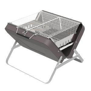 folding steel grill camping for backpacking hiking picnic
