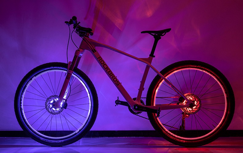 Bike Wheel Spoke LED Lights 20 LEDs Twinkle 2PCS WL30 - Bicycle Light - 6