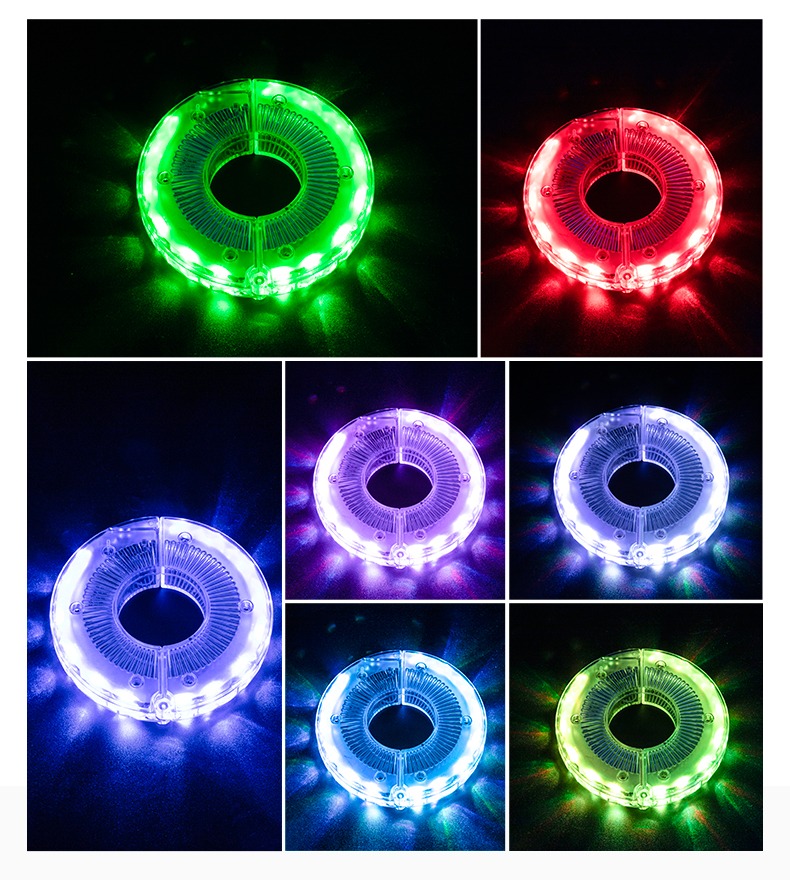 Bike Wheel Spoke LED Lights 20 LEDs Twinkle 2PCS WL30 - Bicycle Light - 2