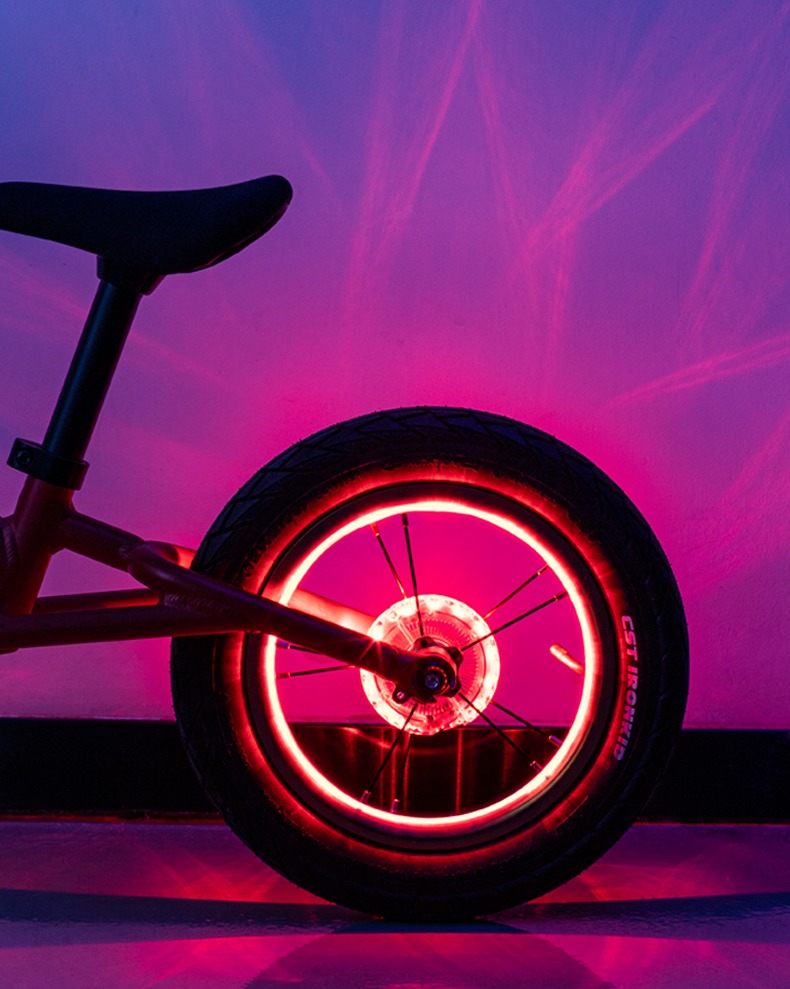 Bike Wheel Spoke LED Lights 20 LEDs Twinkle 2PCS WL30 - Bicycle Light - 4