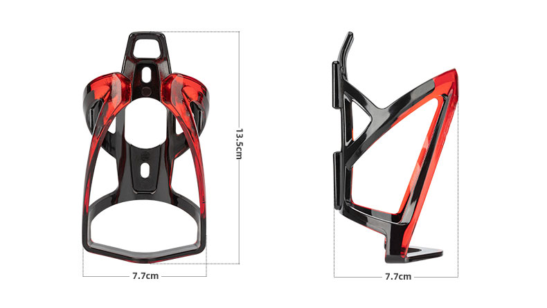 Water bottle cage for mtb