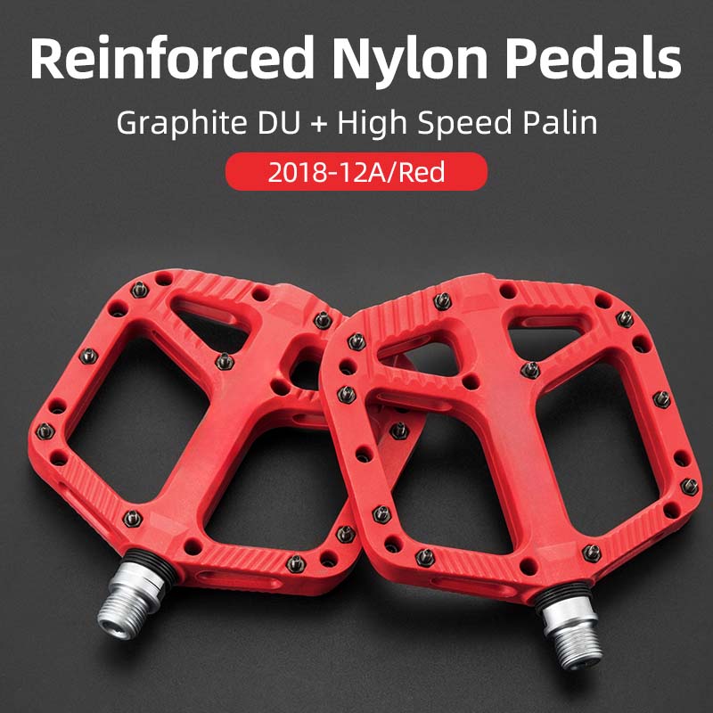 mtb pedals with high strength nylon material