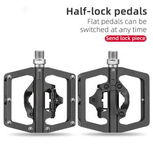 road bike pedals with lightweight non-slip