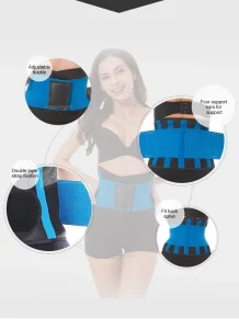 Fitness Belt Body Shaper Waist Trainer Trimmer Corset Waist Belt Cincher Wrap Workout Shapewear