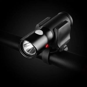 Bicycle Light Power Bank Waterproof USB Rechargeable Bike Light Side Warning Flashlight 700 Lumen 18650 2000mAh 5 Modes