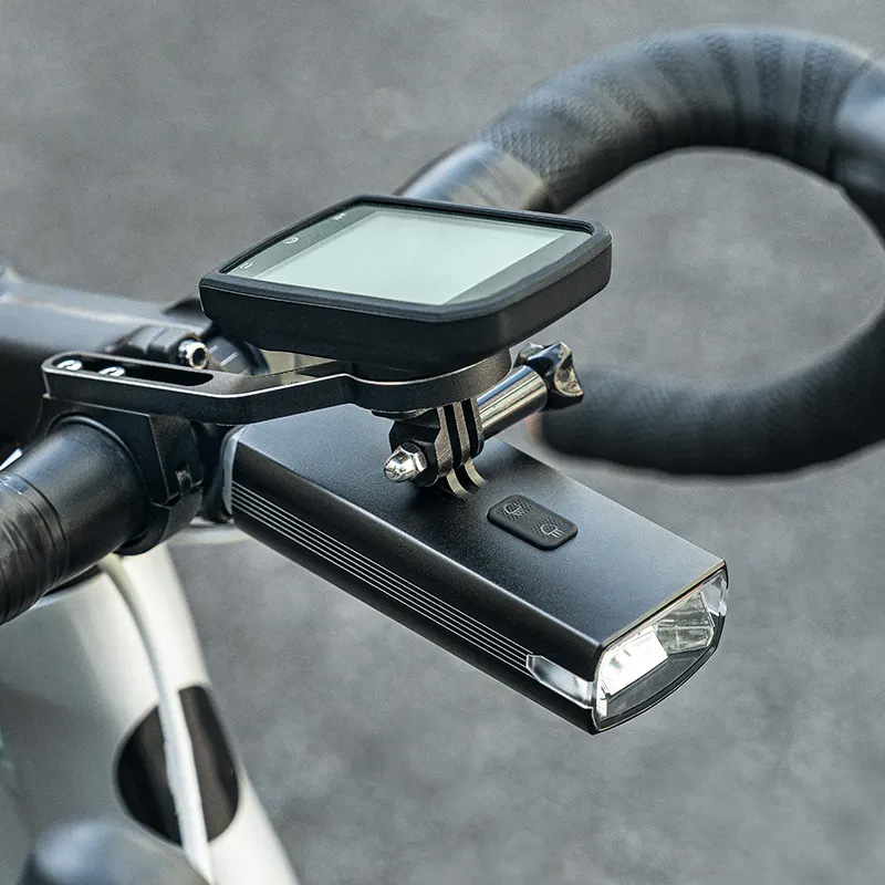 Bike Light Hoisting Headlights Multifunctional Holder Powerful Flash Light USB