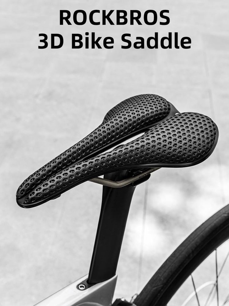 3D Bike Saddle with Carbon Fiber for Men – Road Bike Saddle Bike Seat Custom Fit for Improved Performance