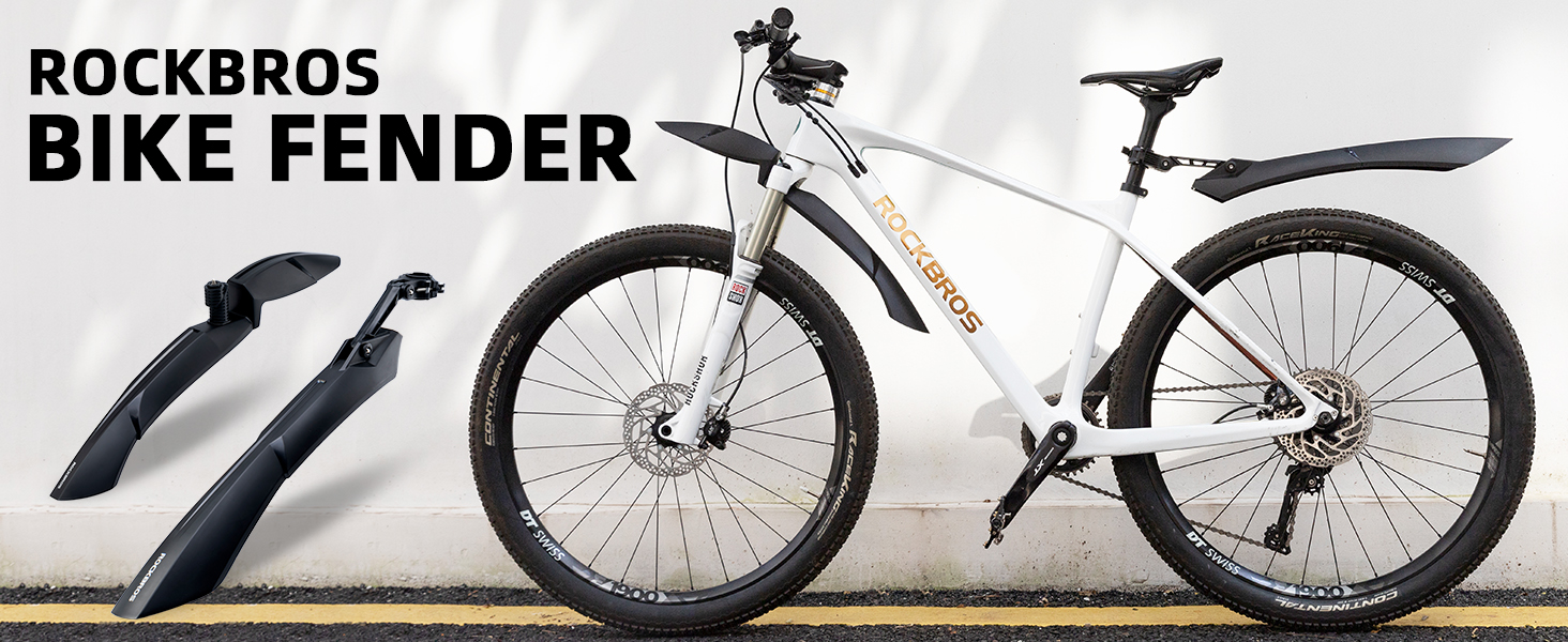 Bike Fender Adjustable MTB Fender Bike Mudguard Rear Fender Cycling Mud Guard - Bike Mudguard - 1