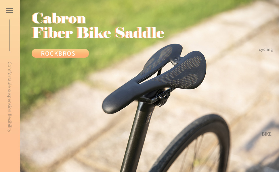 Bike Seat Lightweight Carbon Fiber Bike Saddle Comfortable Road Bike Seat - Bike Saddle - 2