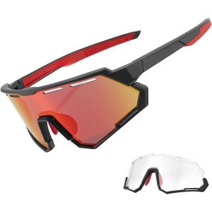 Mountain Bike Glasses With Interchangeable Polarized