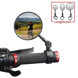 Wide-Angle Bicycle Rearview Mirror for MTB Road Bike Accessories Cycling Handlebar Rear View Mirrors