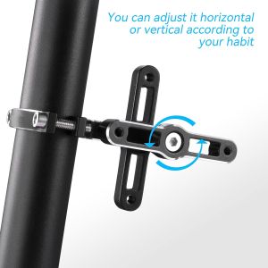 Bicycle Seatpost Handlebar Water Bottle Mount Holder Adjustable Aluminum Bottle Cage
