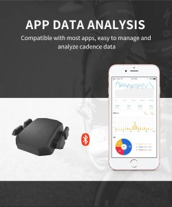 iGPSPORT Bike Cadence or Speed Sensor Cycling Sensor ANT+ & Bluetooth Wireless Cadence Sensor