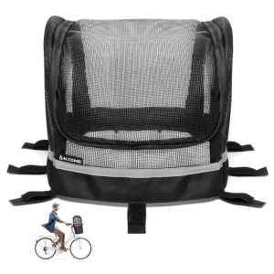 Removable Safe Pet Cover for Bicycle Basket