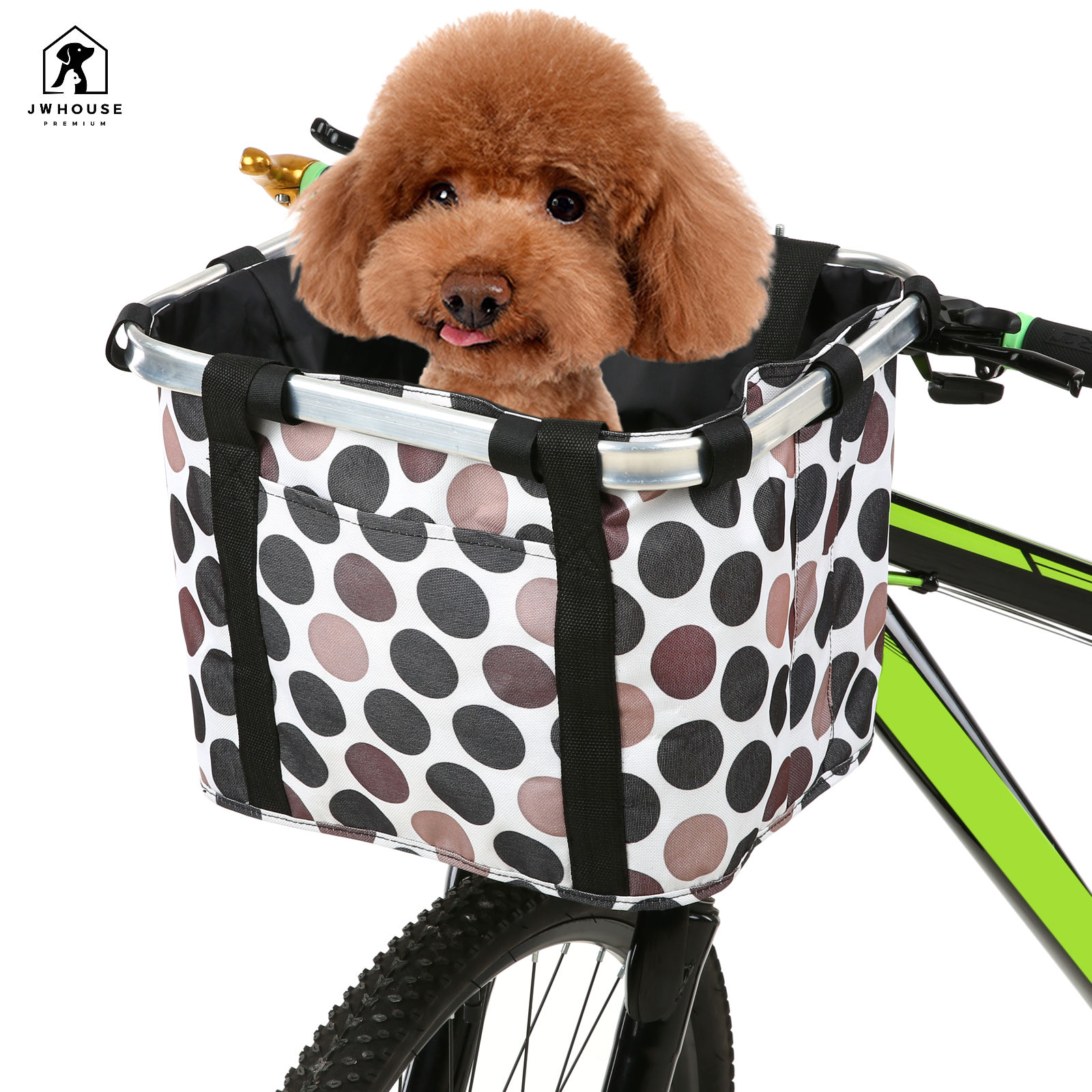 10KG Load Bicycle Basket Pouch Bike Bags Bicycle Front Bag Pet Carrier Cycling - Bicycle bag - 2
