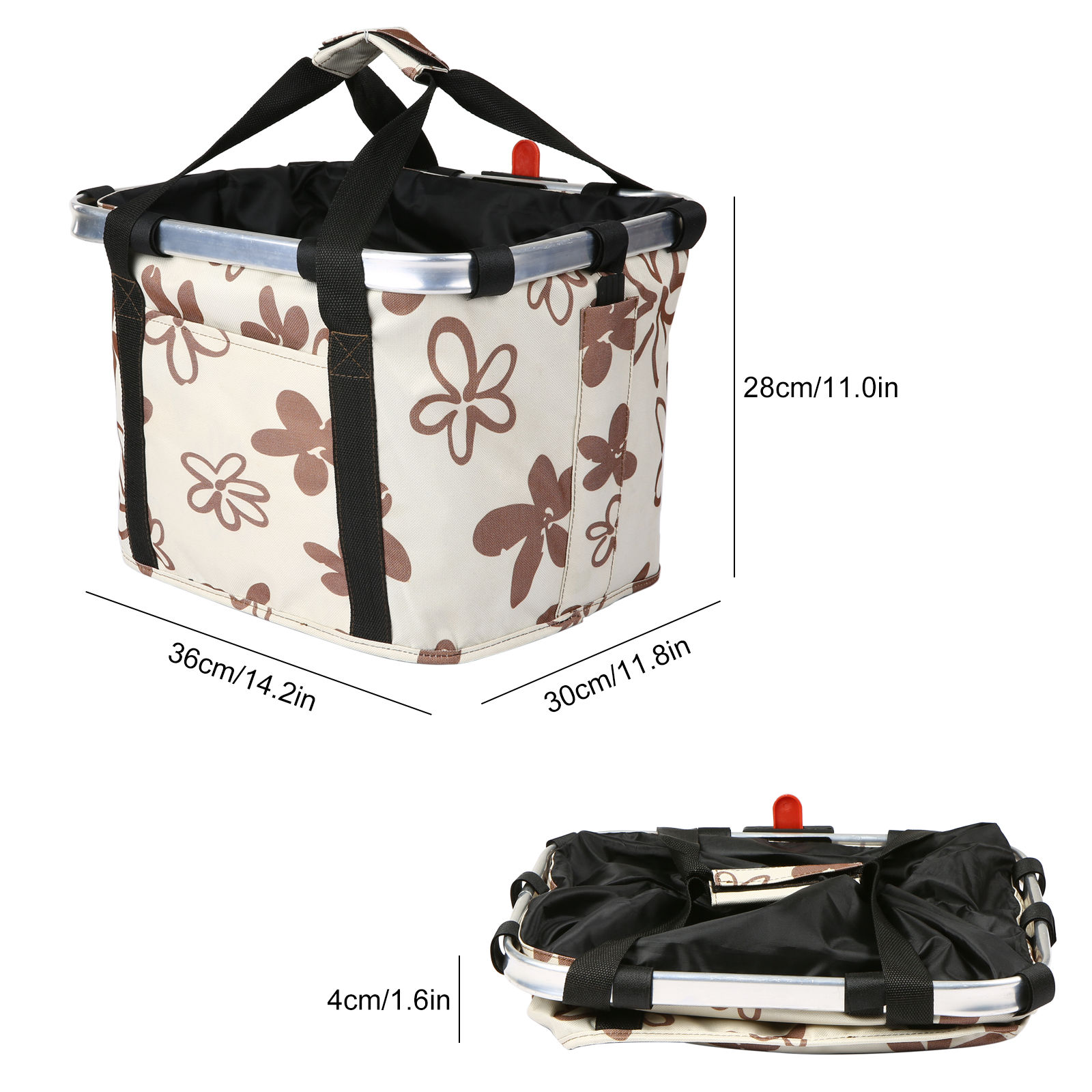 10KG Load Bicycle Basket Pouch Bike Bags Bicycle Front Bag Pet Carrier Cycling - Bicycle bag - 4