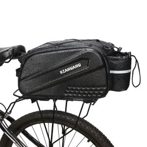 Introducing our Bicycle Camel Bag: Large Capacity Electric Foldable Rear Seat Bag for Mountain Bikes!