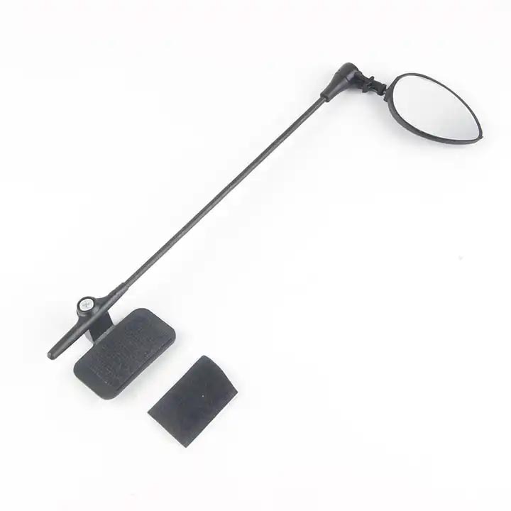 Multi-angle Adjustable Bicycle Riding Helmet Rearview Mirror Mini Reflector Plane Mirror - bicycle rearview mirror - 2