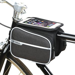 front beam bag, mountain bike bag cycling equipment accessories, saddle bag