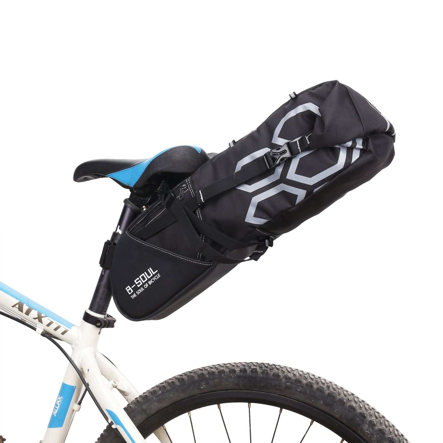 Introducing our 12L Waterproof Bicycle Saddle Bag: Road & Mountain Cycling Essential! - Bicycle bag - 1