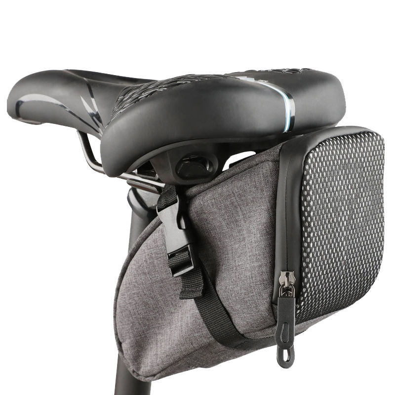 Bike Saddle Bag: Cycling Accessories Bicycle Under Seat Pouch Wedge Pack Waterproof Bicycle Bag - Bicycle bag - 1