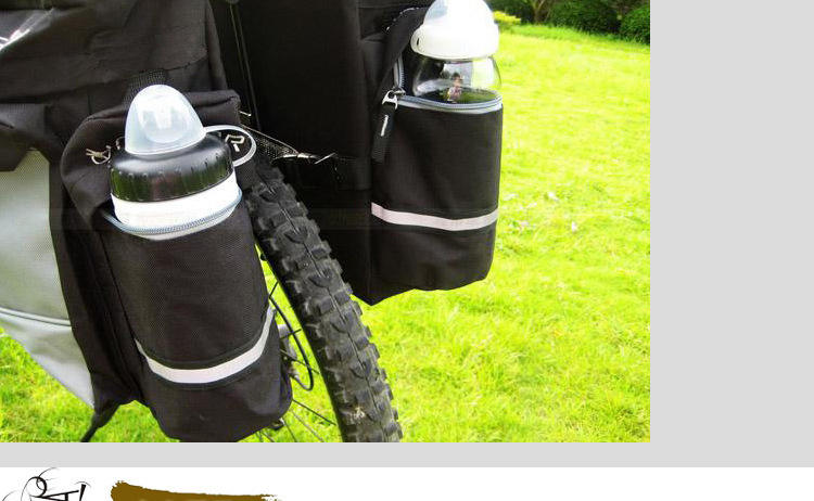 Waterproof Durable Mountain Road Bicycle Double Luggage Bike Travel Cargo Ba - Bicycle bag - 2