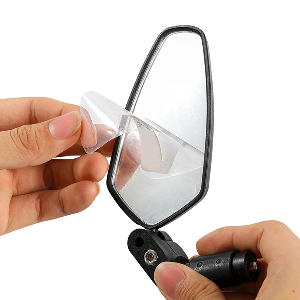 Rearview Mirror Reflective Handlebar Side Mirror Portable Electric bike Rear View Mirror - bicycle rearview mirror - 5
