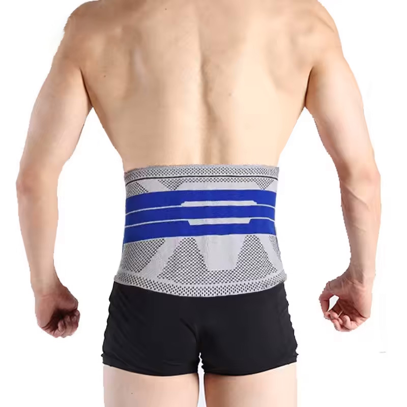 I produttori di cinture sportive all'ingrosso in maglia di prutezzione di cintura calda di fitness sustegnu di a cintura di prutezzione lombare