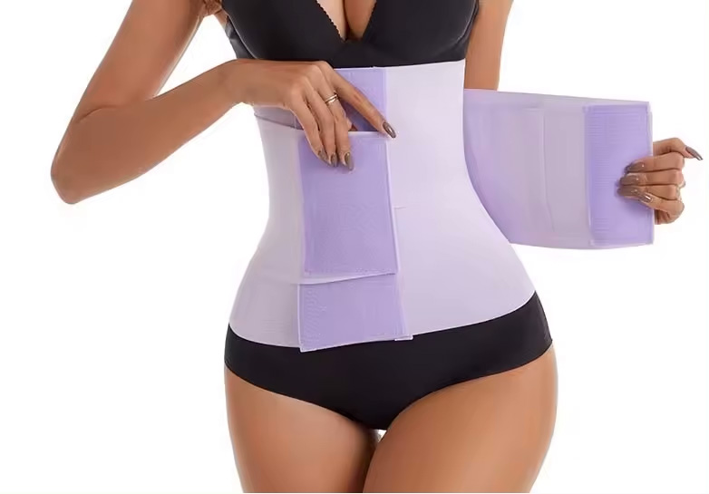 Custom Women's High Compression Belly Stomach Waist Trainer High elasticità Cintura postpartum Support Back