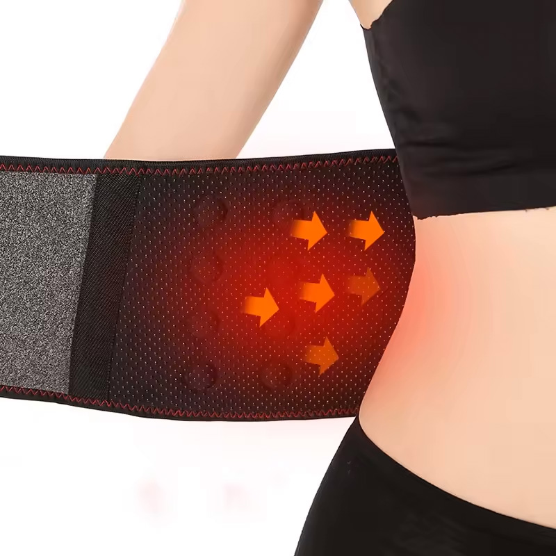 Magnetic Hot Pressing Self-Heating Waist Belt Waist Support to Keep Warm and Protect Waist - Sports Supports - 3