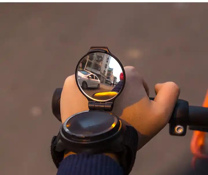 Популярне ручне дзеркало, що обертається 360 градуси відбивач велосипед наручне дзеркало аксесуари для велосипеда