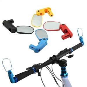 Color mini adjustable bike rear view mirror mountain bike rear view mirror cycling equipment